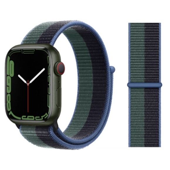 NEW BAND Eucalyptus Strap Loop For Apple Watch - Picture 1 of 4